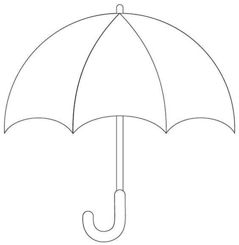 şemsiye boyama sayfası